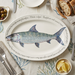 Bonefish 39cm oval plate lifestyle