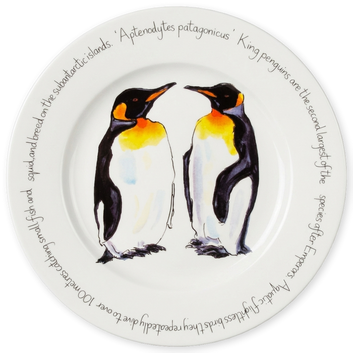 King Penguins 30cm Plate