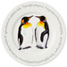 King Penguins 30cm Plate