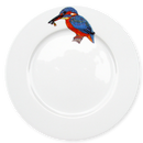Kingfisher 26cm Flat Rimmed Plate