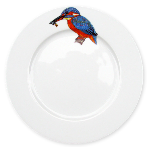 Richard Bramble Kingfisher 26cm Plate