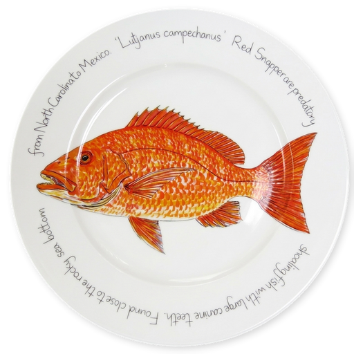 Red Snapper 30cm Plate