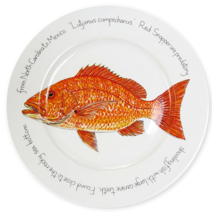 Red Snapper 30cm Plate
