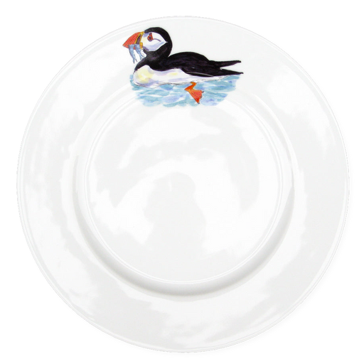 Richard Bramble Puffin Swimming 26cm Plate