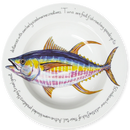 Yellowfin Tuna 30cm Deep Rimmed Plate