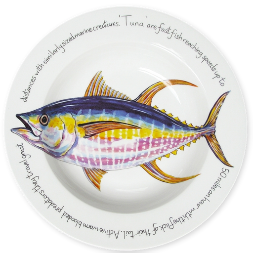 Yellowfin Tuna 30cm Plate