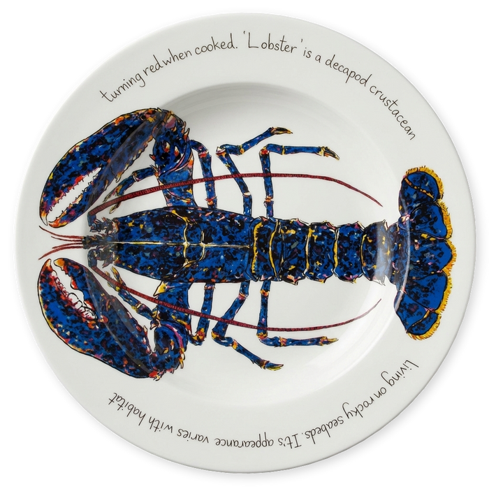 Blue Lobster 30cm Plate