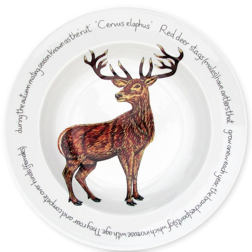 Stag Standing 30cm Plate