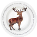 Stag Standing 30cm Plate
