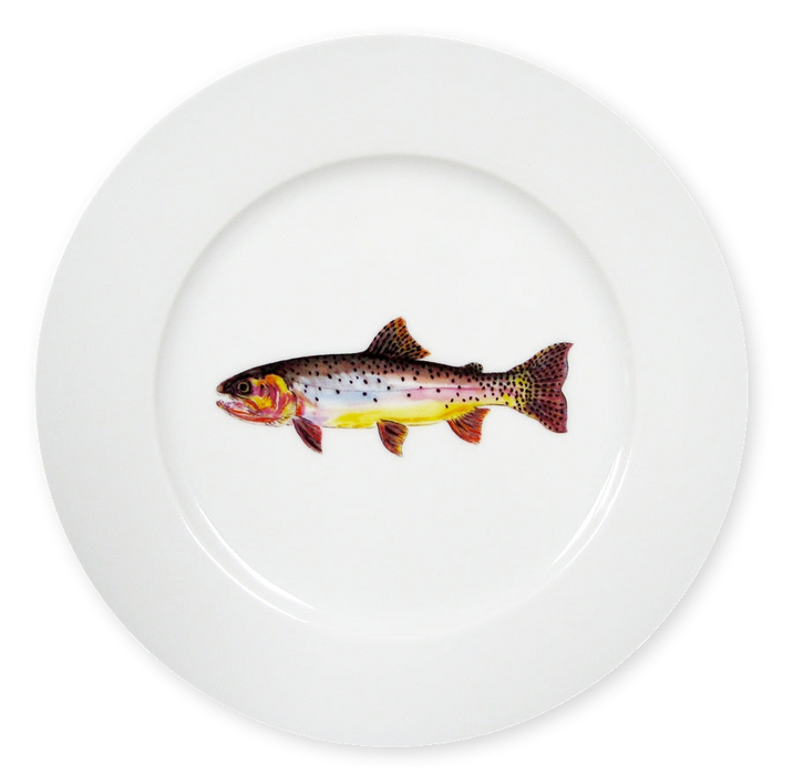 Richard Bramble Cutthroat Trout 19cm Plate