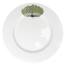 Peacock 26cm Flat Rimmed Plate