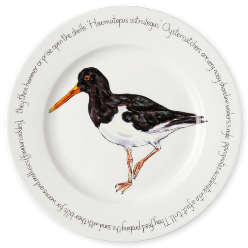 Oystercatcher Standing 30cm Plate
