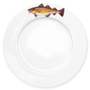 Cod 26cm Flat Rimmed Plate