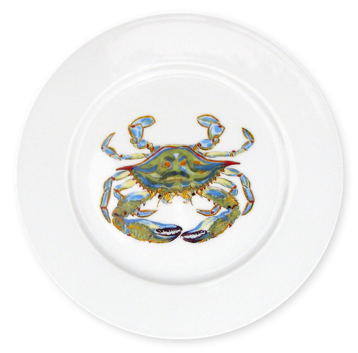 Richard Bramble Blue Crab 19cm Plate