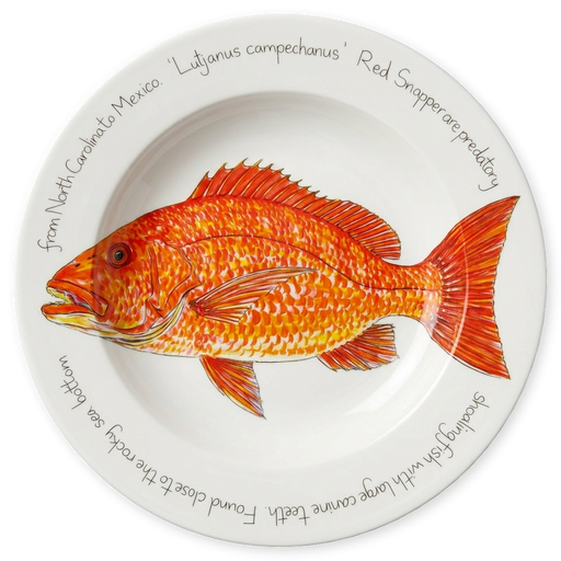 Red Snapper 30cm Plate