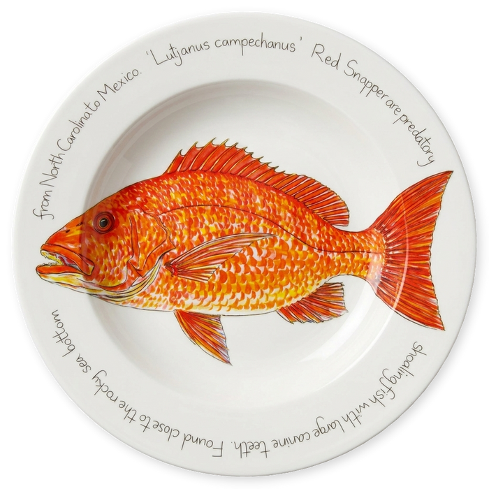 Red Snapper 30cm Plate
