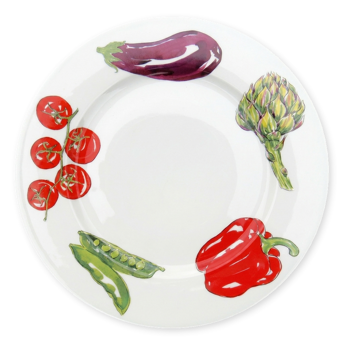 Vegetables 30cm Plate