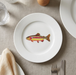 Richard Bramble Golden Trout 19cm Plate lifestyle