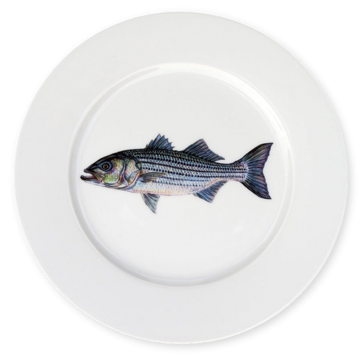Richard Bramble Striped Bass 19cm Plate