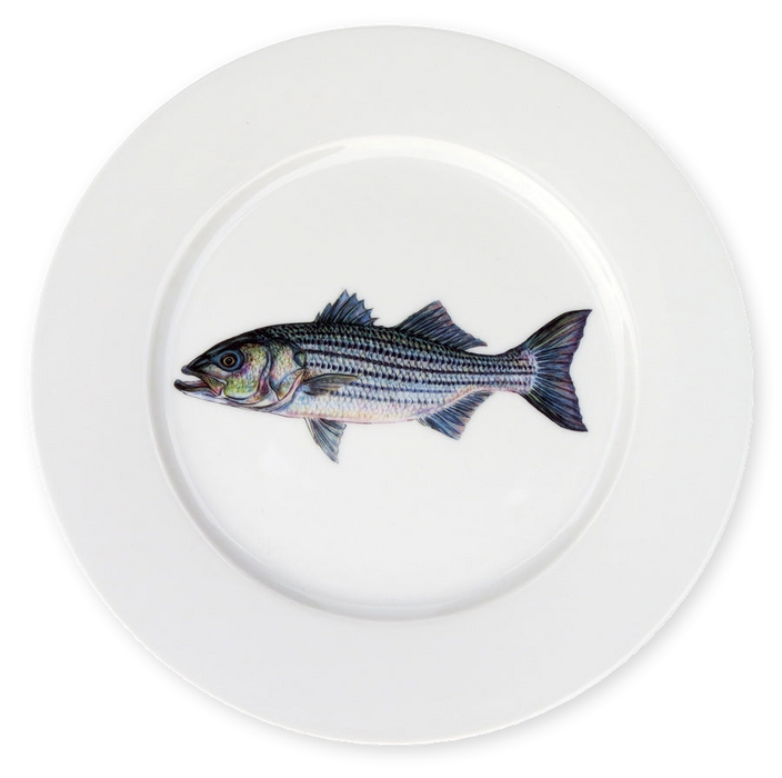 Richard Bramble Striped Bass 19cm Plate