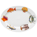 Fish & Shellfish US South Coast 39cm (15.4") Oval Plate