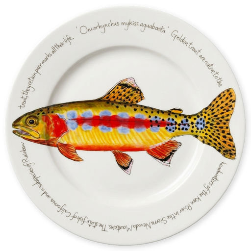 Golden Trout 30cm Plate