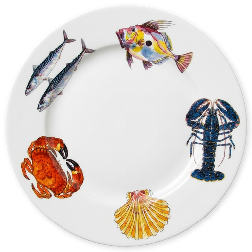 Fish Shellfish 30cm Plate