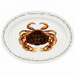 Dungeness Crab 39cm oval plate