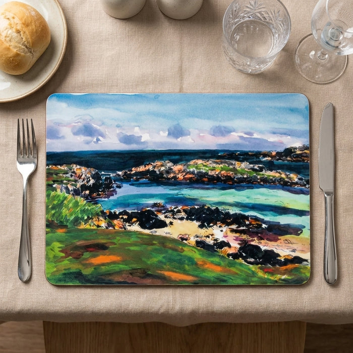 Scolpaig bay tablemat