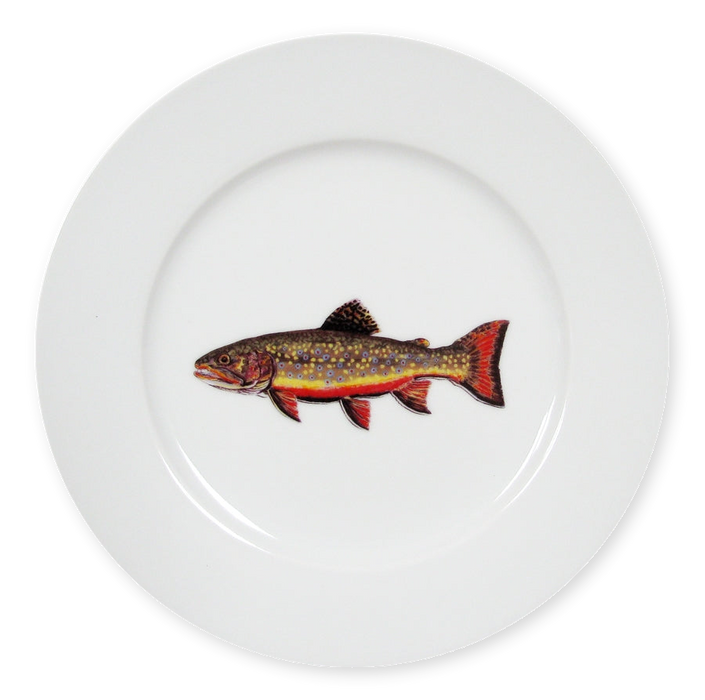 Richard Bramble Brook Trout 19cm Plate