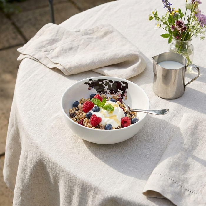 Holstein-Friesian Cow 16cm Bowl in use