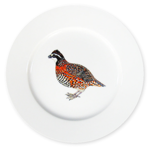 Richard Bramble Bobwhite Quail 19cm Plate