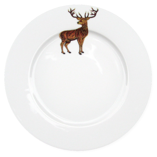 Richard Bramble Stag Standing 26cm Plate
