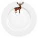 Richard Bramble Stag Standing 26cm Plate