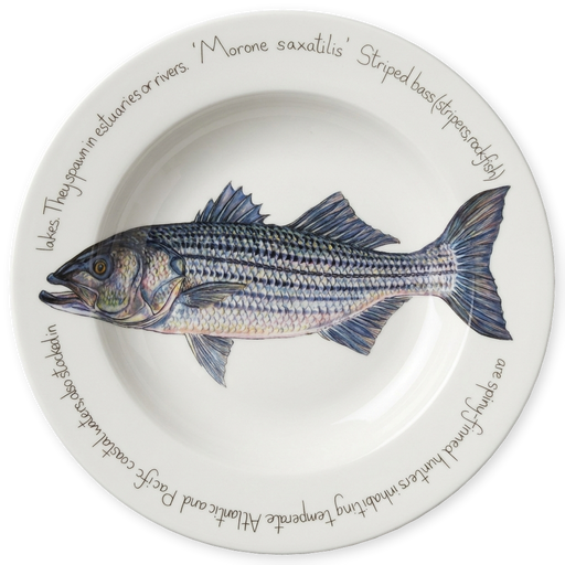 Striped Bass 30cm Plate