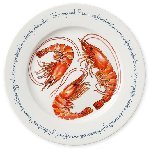 Shrimp Prawn 30cm Plate