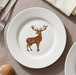 Richard Bramble Stag Standing 19cm Plate lifestyle
