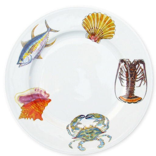 Fish And Shellfish US South Coast 30cm Plate