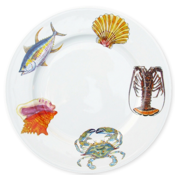 Fish And Shellfish US South Coast 30cm Plate