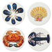 Shellfish 4 Coaster Gift Selection