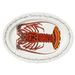 spiny lobster oval plate