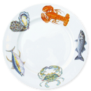 Fish & Shellfish US East Coast 30cm Flat Rimmed Plate