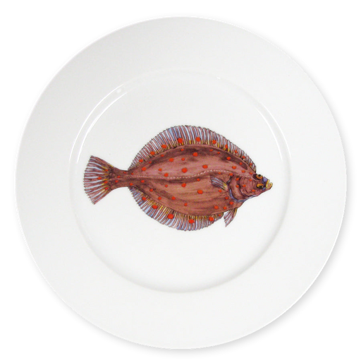 Richard Bramble Plaice 19cm Plate