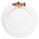 Brown Trout 26cm Flat Rimmed Plate