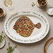 Turbot 39cm oval plate lifestyle
