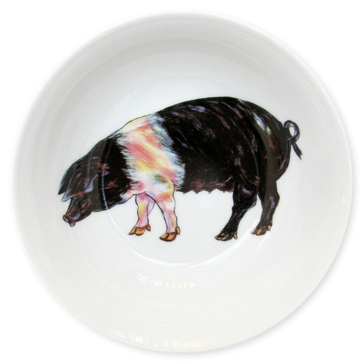 saddleback pig bowl