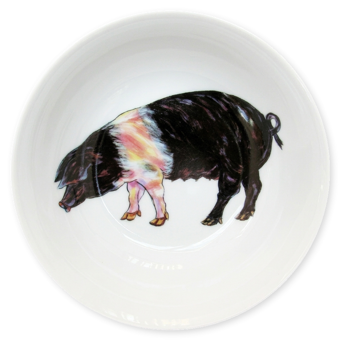 saddleback pig bowl