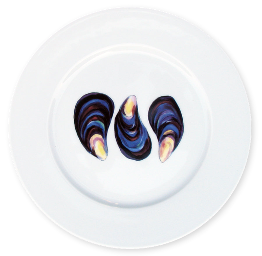 Richard Bramble Mussels 19cm Plate