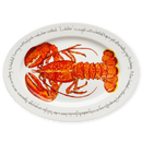 Red Lobster 39cm (15.4") Oval Plate