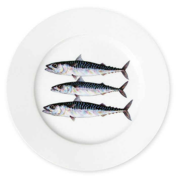 Richard Bramble Mackerel 19cm Plate